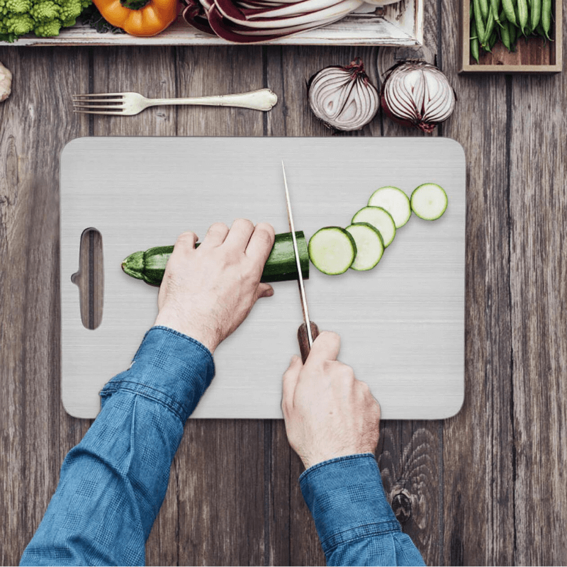KitchSharp™ Titanium Cutting Board