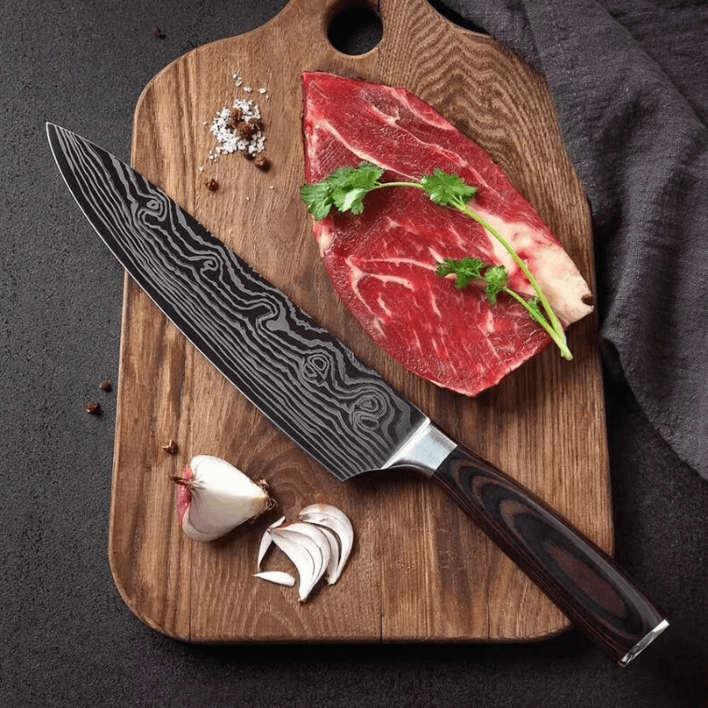 KitchSharp™ Japanese Chef Knife (8")