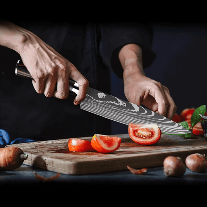 KitchSharp™ Japanese Chef Knife (8")